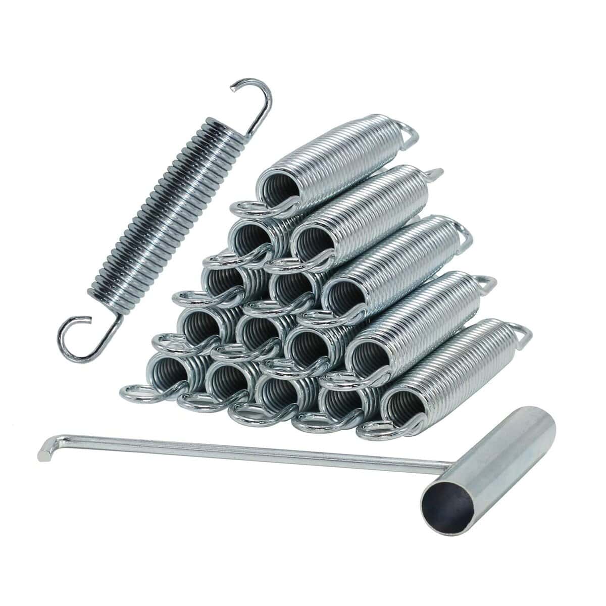 16 Resortes de Trampolín de 7 Pulgadas, de Acero