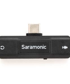 Interfaz de Audio USB-C Saramonic con Entrada de Micrófono