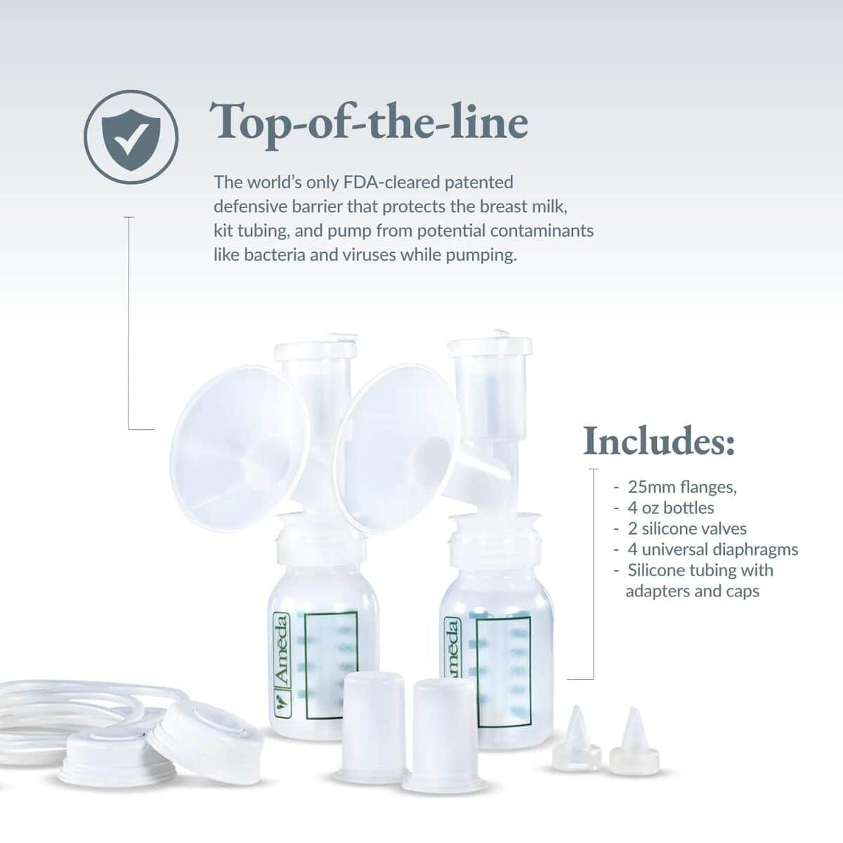 Sistema Universal de Colección de Leche Ameda HygieniKit | - Imagen 3
