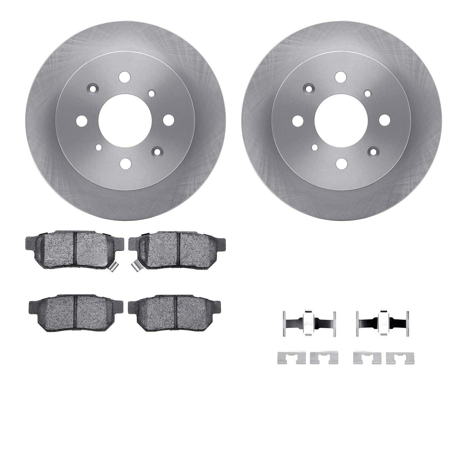Kit de Frenos y Rotores Traseros Dynamic Friction Company|