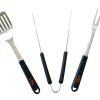 Set de Herramientas para Parrilla Fire & Flavor - 3 Piezas