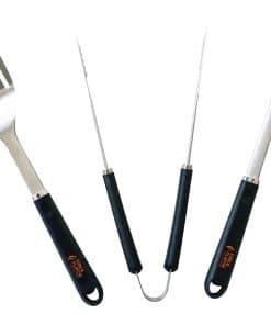 Set de Herramientas para Parrilla Fire & Flavor - 3 Piezas