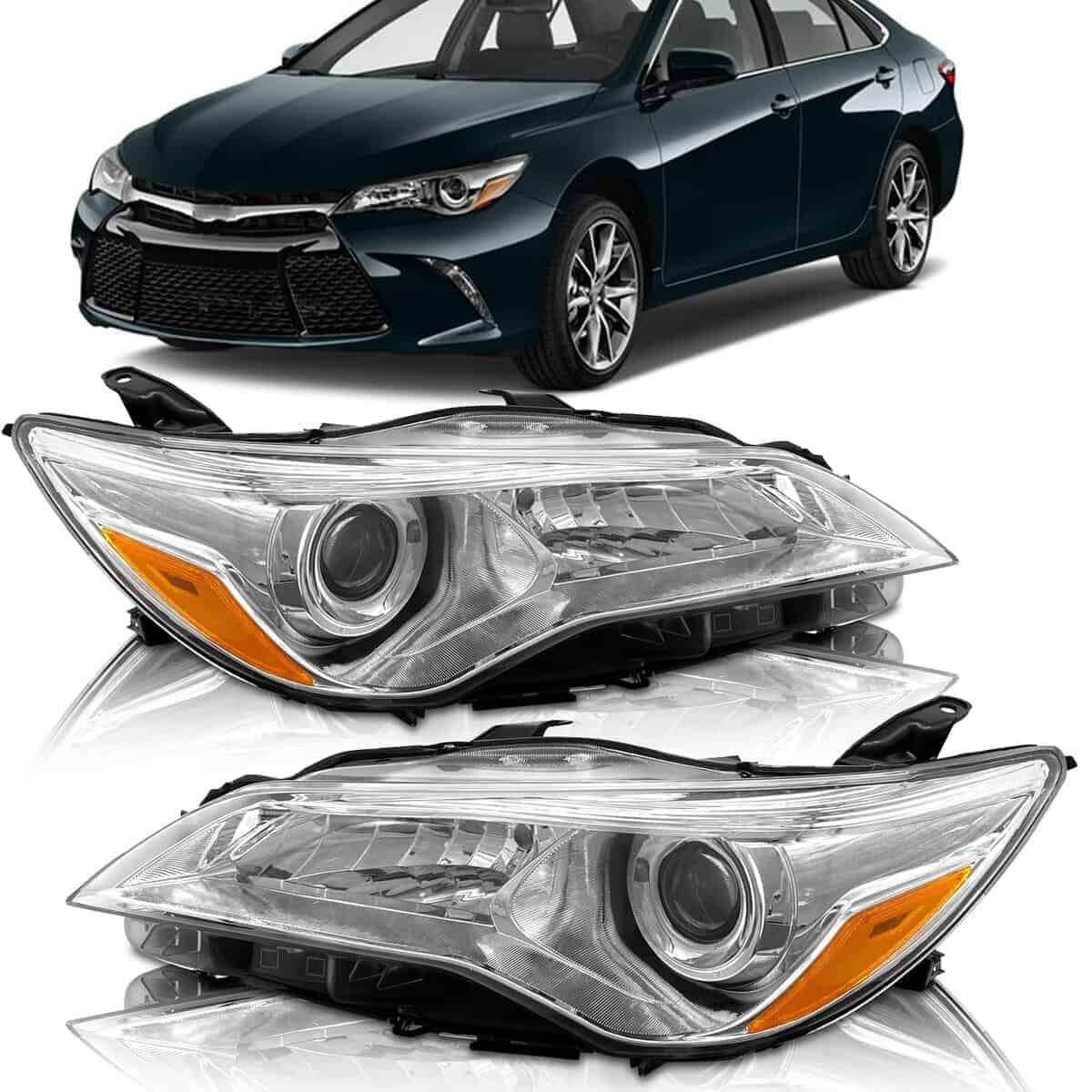 Conjunto de Faros Delanteros para Toyota Camry 2015 2016