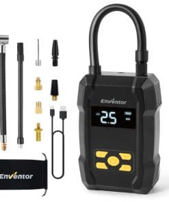 Inflador de neumáticos Compresor de aire portátil, ENVENTOR