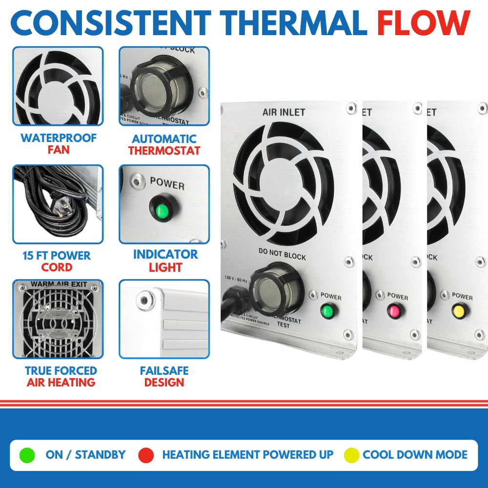 Calentador de compartimento de motor de barco | Calentador - Imagen 5