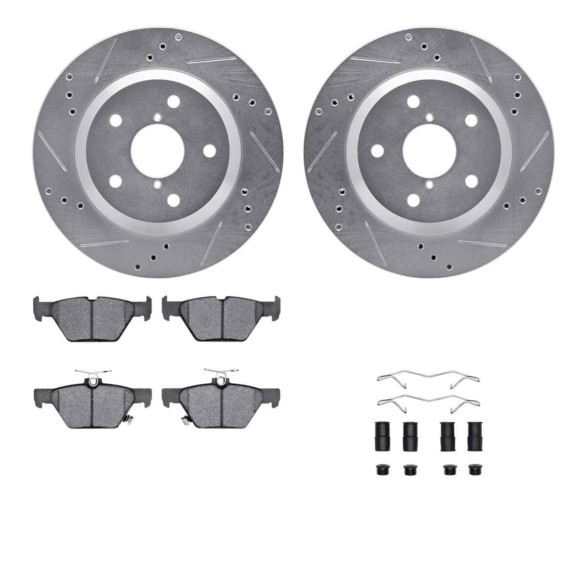 Kit de Frenos Traseros y Discos de -2019-2022