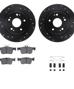 Juego de Frenos Traseros de la Compañía Dynamic