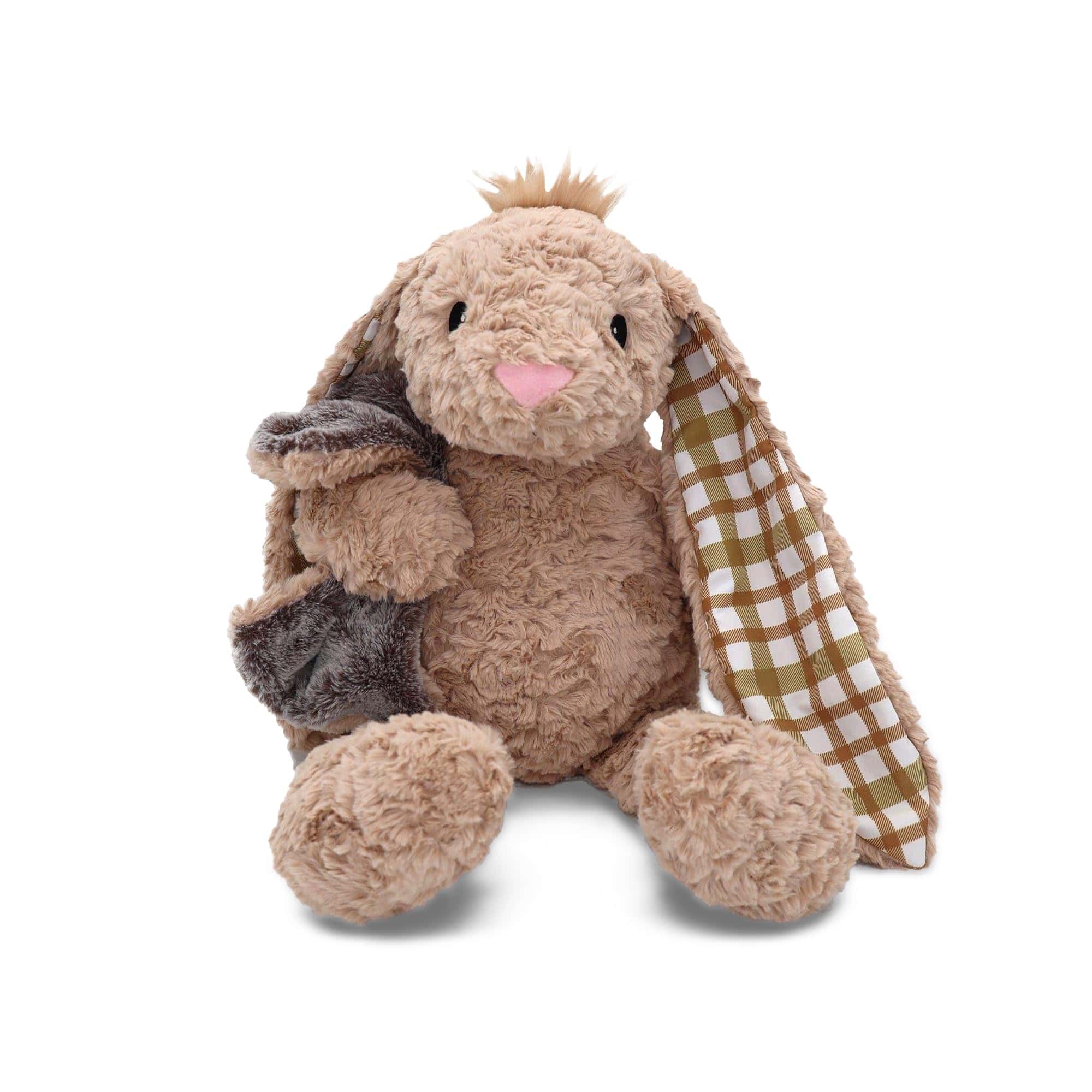 PLUSHIBLE BRIDGING MILES WITH SMILES Benny Bunny Blankie