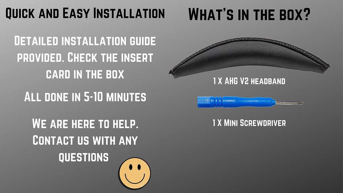 Almohadilla de diadema de reemplazo V2 QC3 / Almohadilla de - Imagen 7