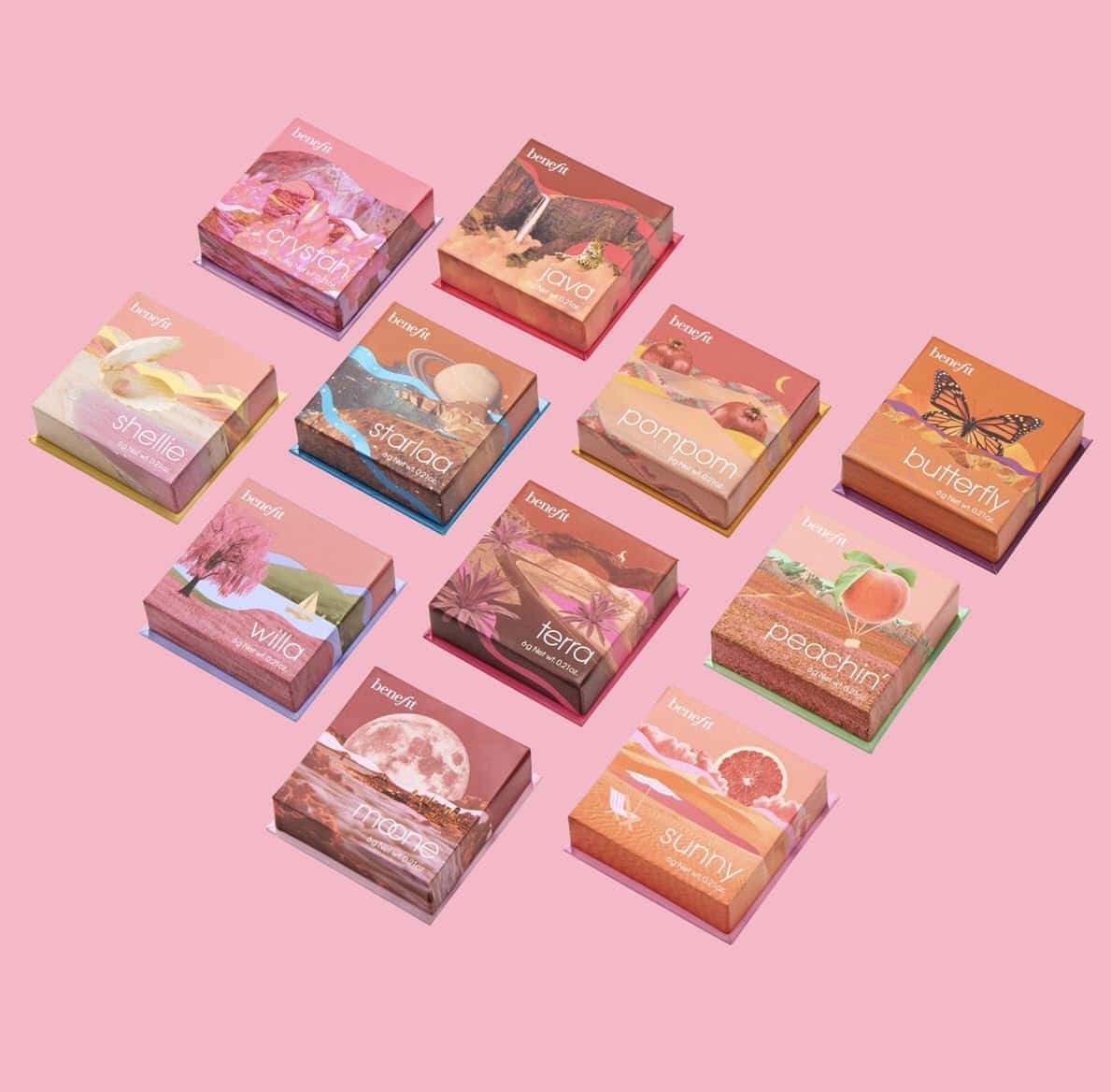 Benefit BOP Java Powder Blush 6 g, Rosy Mocha - Imagen 7