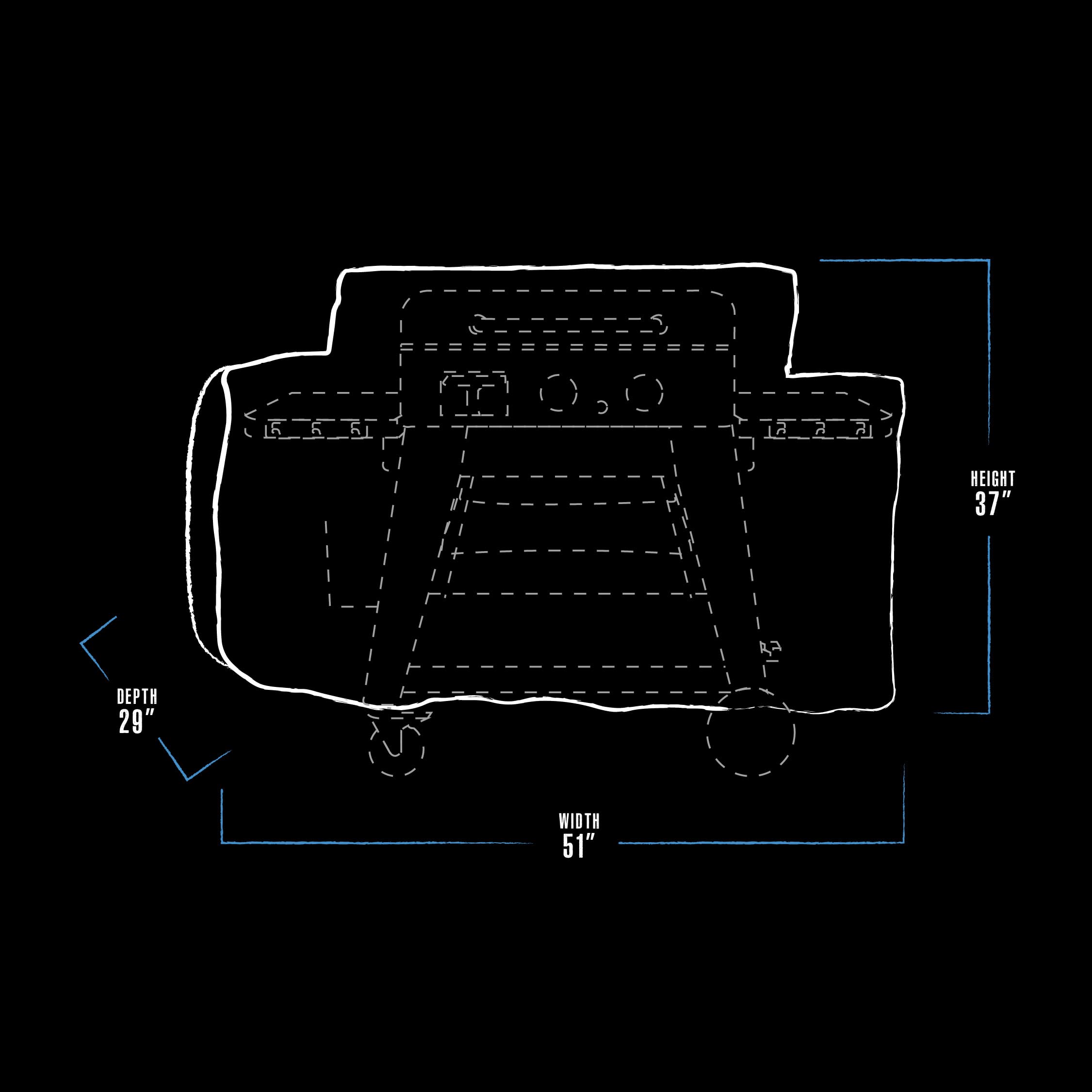 Cubierta para Parrilla Pit Boss 2B Ultimate, Negro - Imagen 5