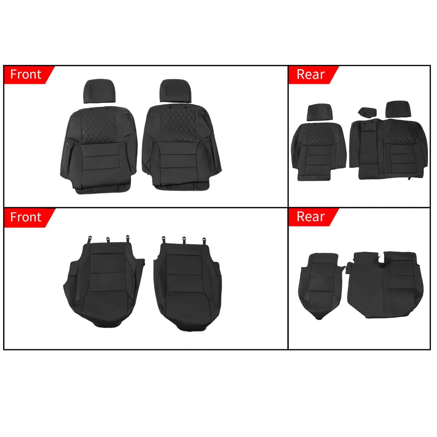 Funda de Asiento Compatible con Toyota Tundra 2022-2024 - Imagen 3