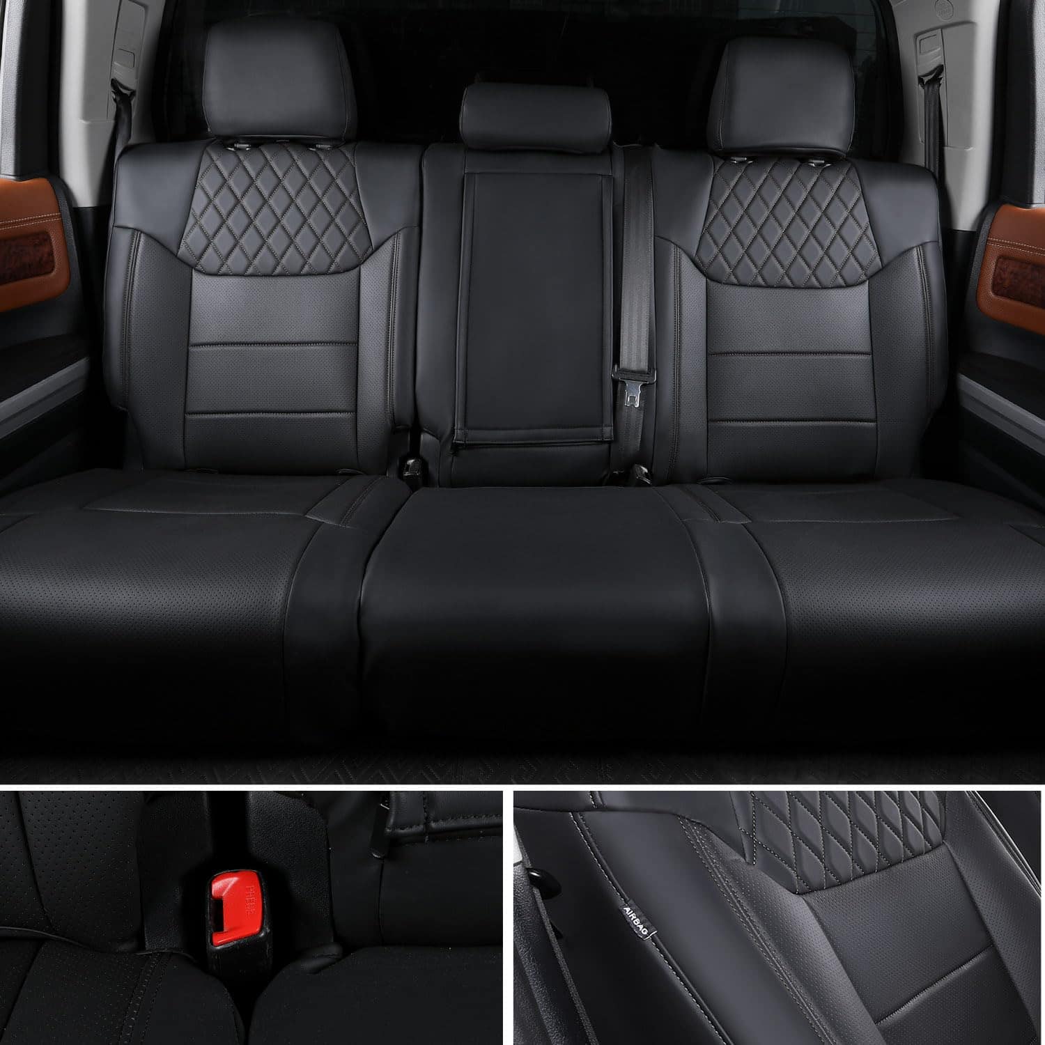 Funda de Asiento Compatible con Toyota Tundra 2022-2024 - Imagen 4