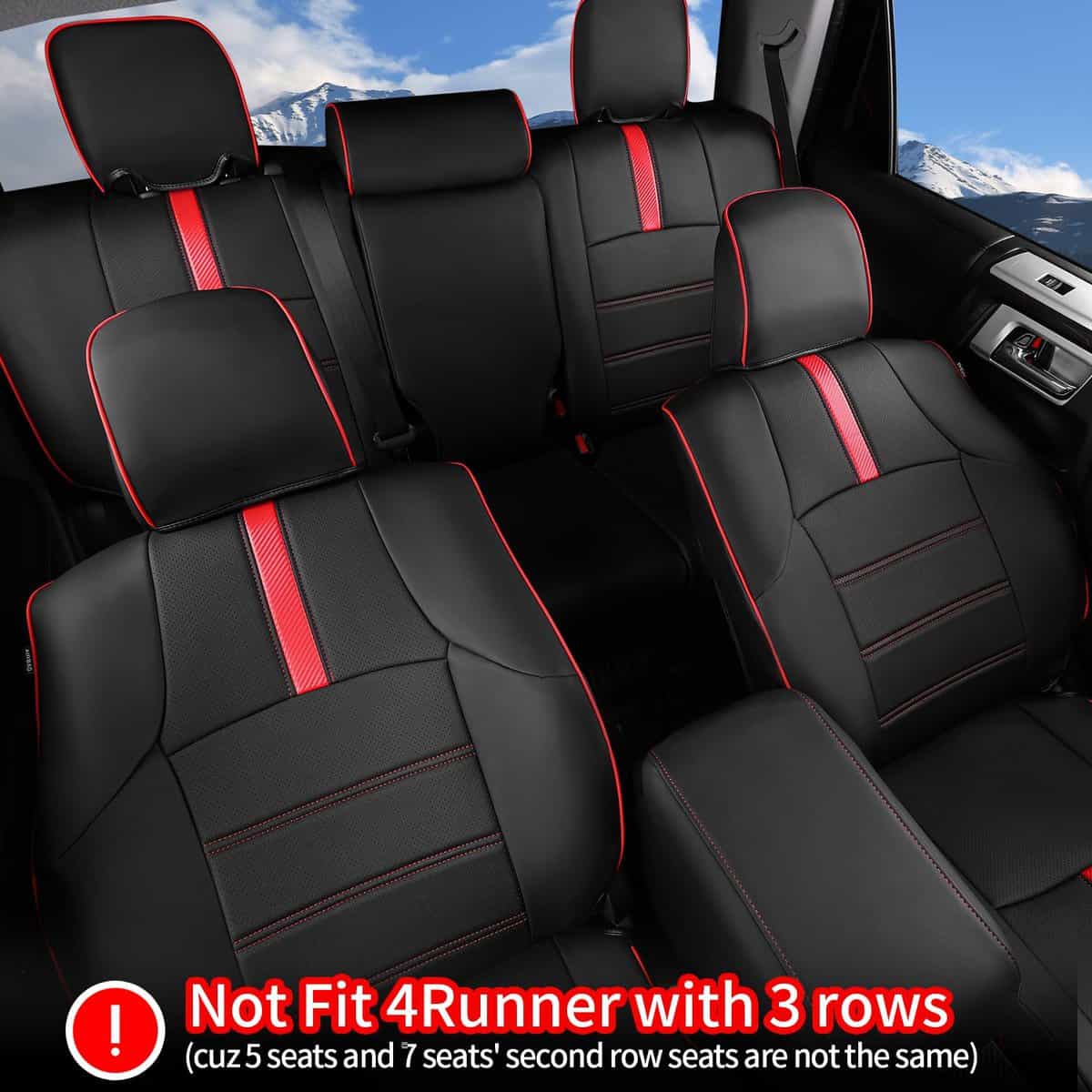 Funda de Asiento PTYYDS Compatible con Toyota 4Runner - Imagen 3