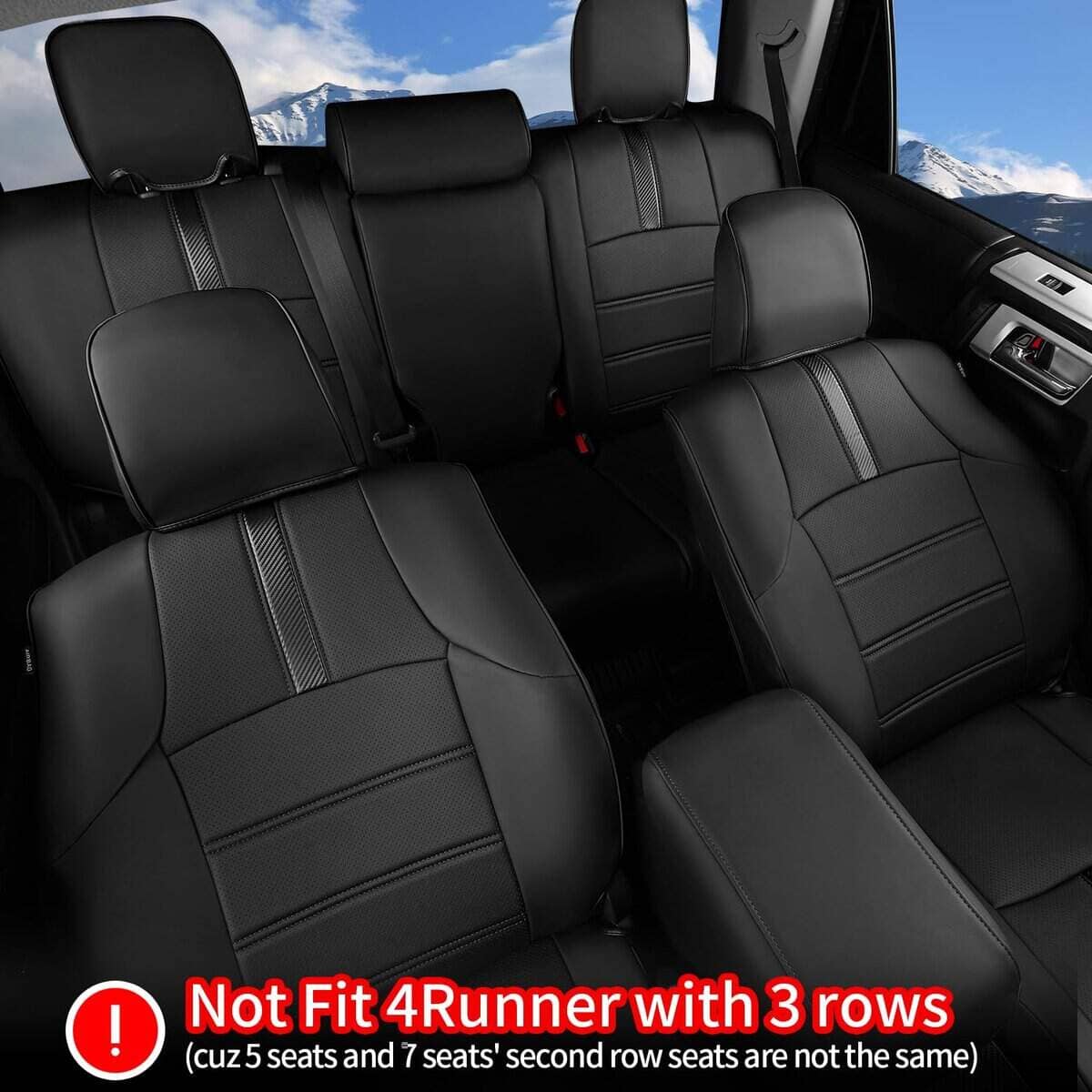 Fundas para asientos PTYYDS compatibles con Toyota 4Runner - Imagen 3