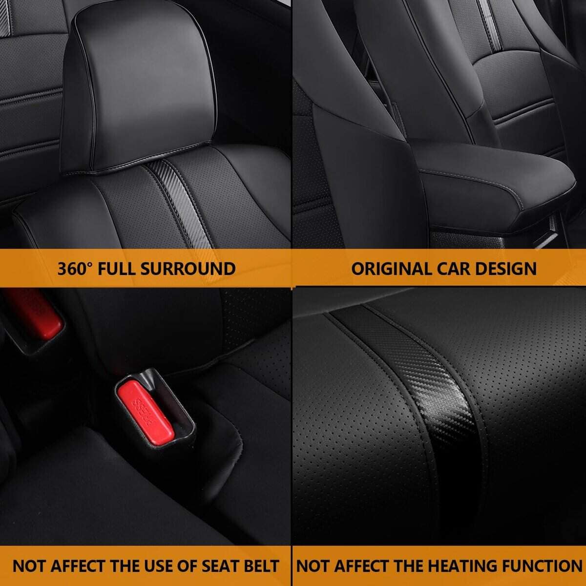 Fundas para asientos PTYYDS compatibles con Toyota 4Runner - Imagen 7