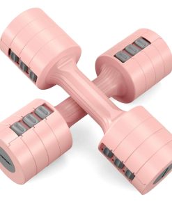 EAST MOUNT Pesas Ajustables 5 lb - Juego de 2 Pesas de 10