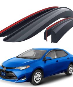 Deflectores de ventanas irrompibles Goodyear -Humo premium