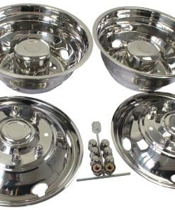 XIUHUA Simuladores de Rueda de Acero Inoxidable de 19.5