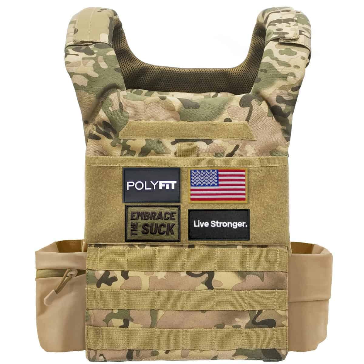 Chaleco con Peso Polyfit (Fortify) para -Camo
