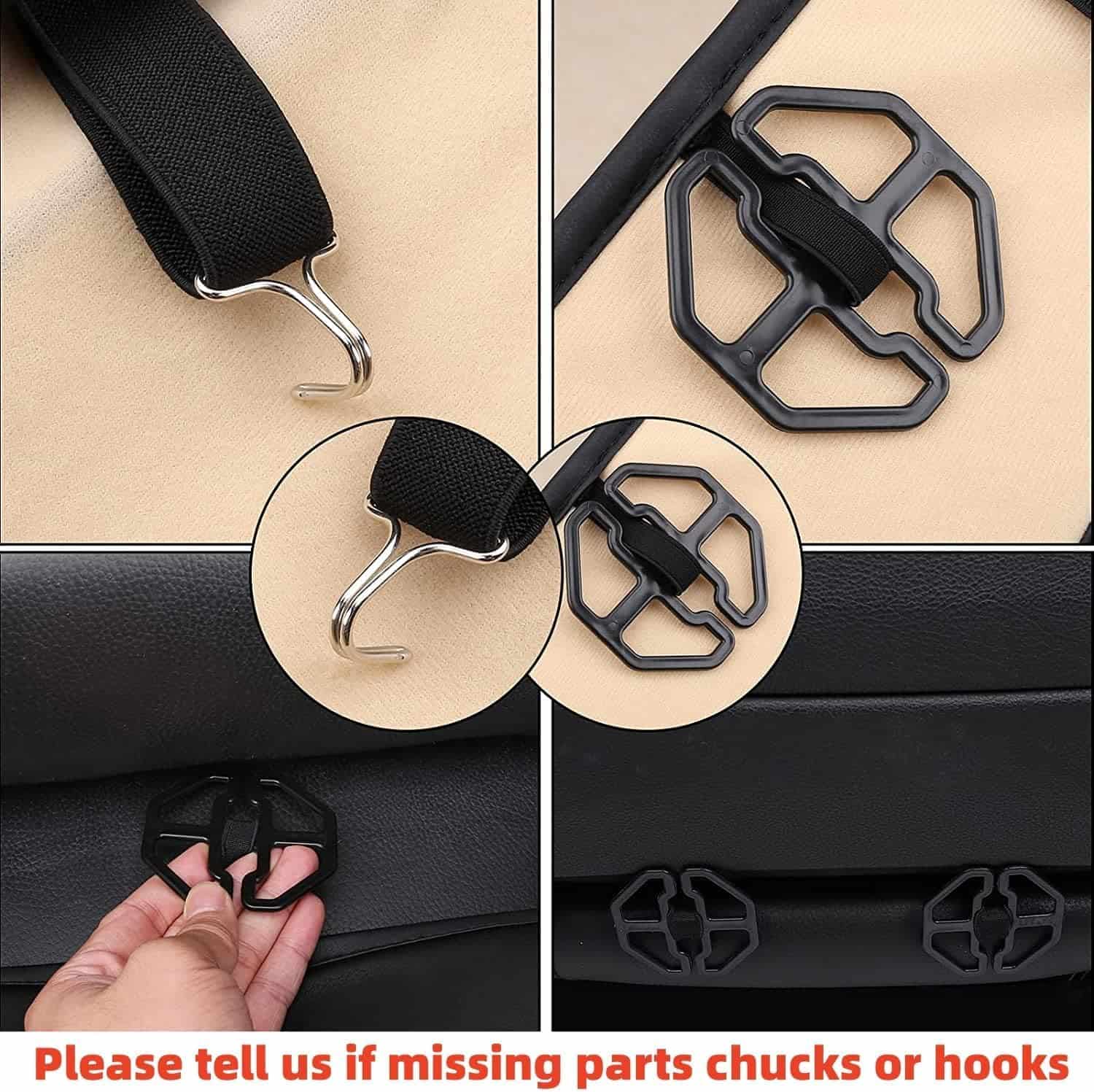 Cubierta Protectora para Asientos de Carro, Juego Completo - Imagen 10