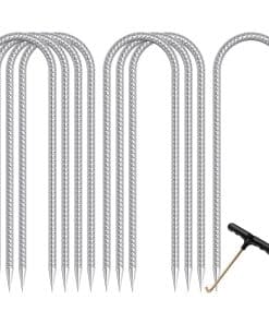 Estacas para cama elástica Anclas para cama elástica Viento