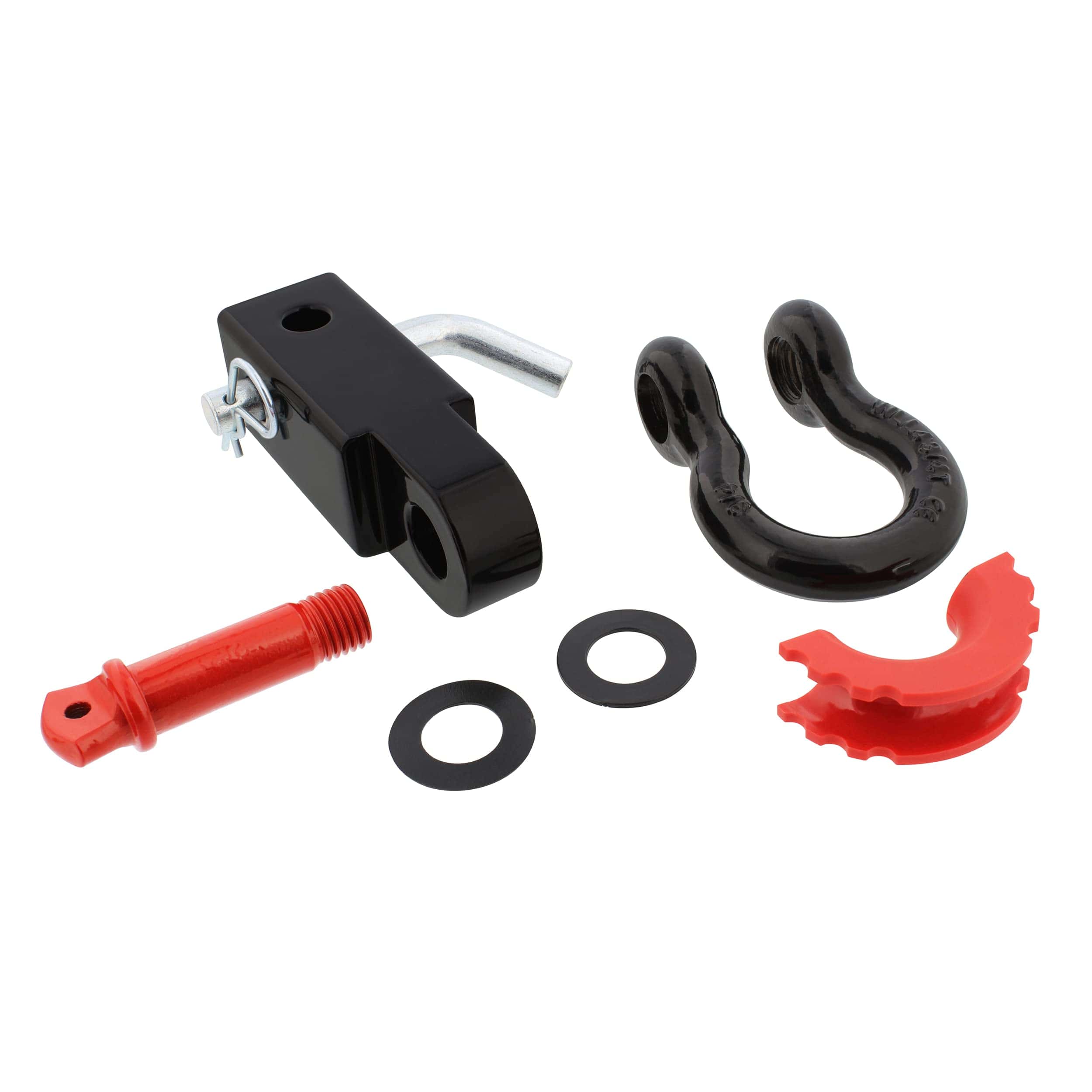 ABN Hitch Shackle 2 Inch Receiver D Ring for Towing - - Imagen 8