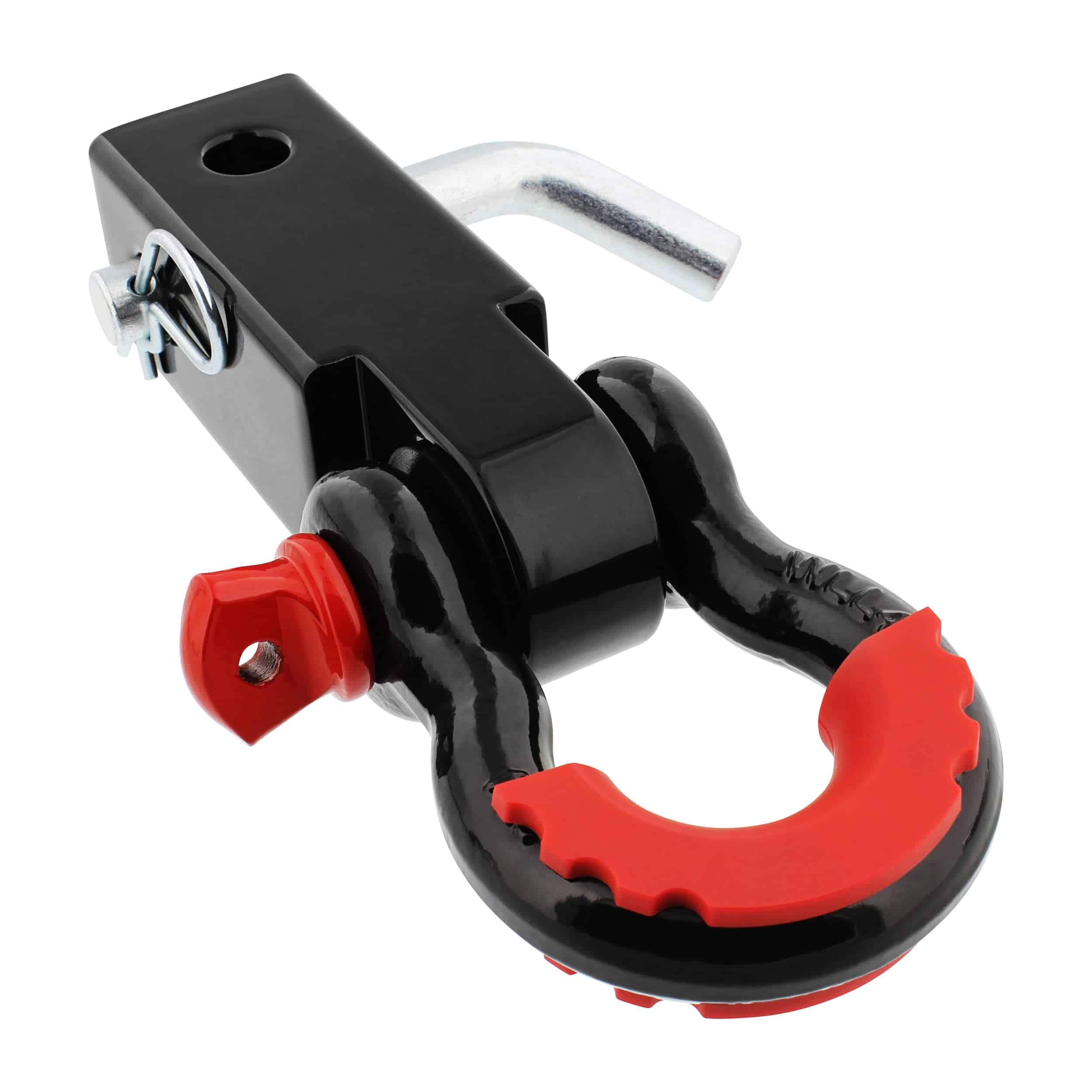 ABN Hitch Shackle 2 Inch Receiver D Ring for Towing - - Imagen 7