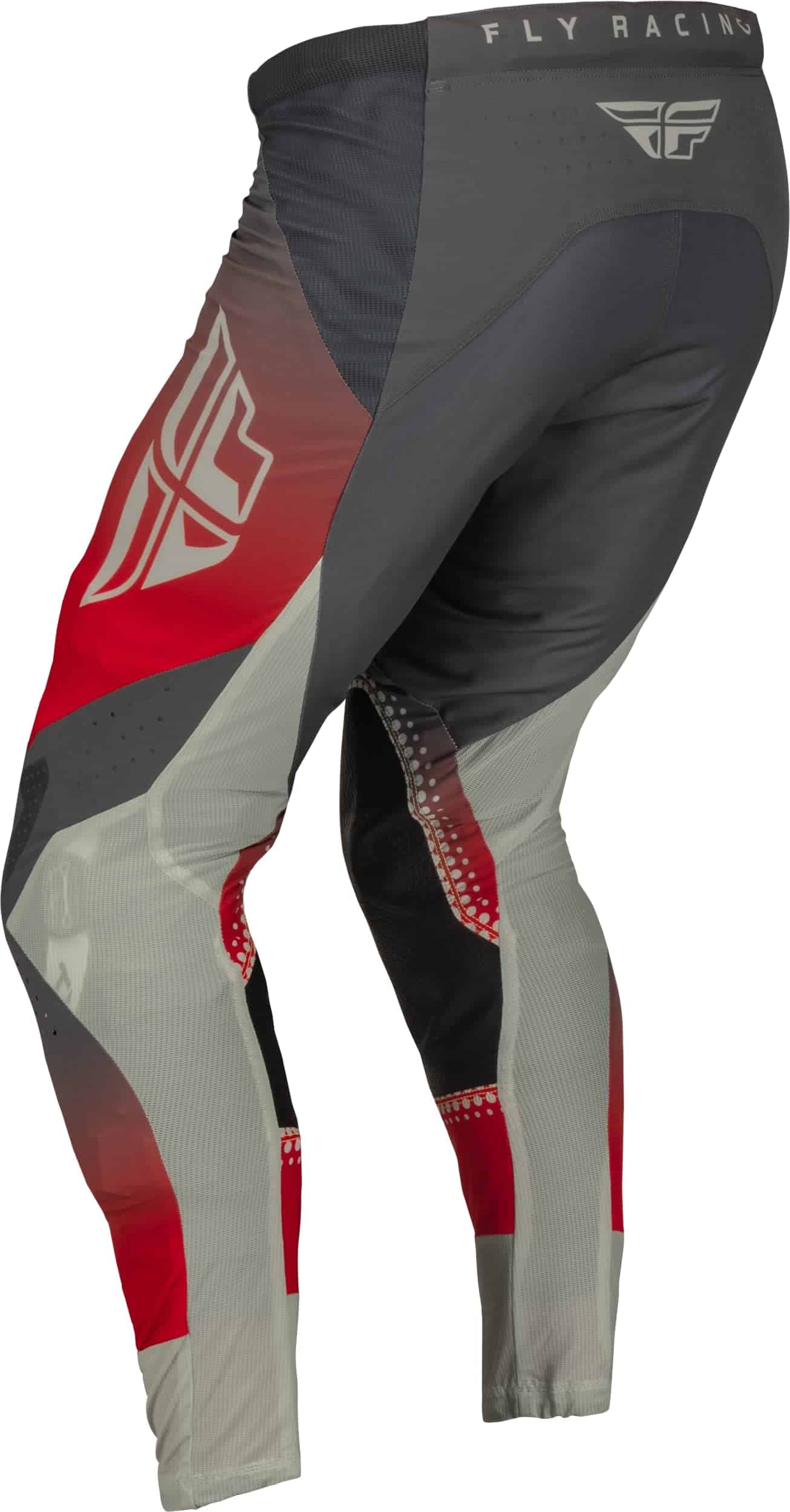 Pantalones Lite Fly Racing 2023 para Adultos (Rojo/Gris, 30) - Imagen 3