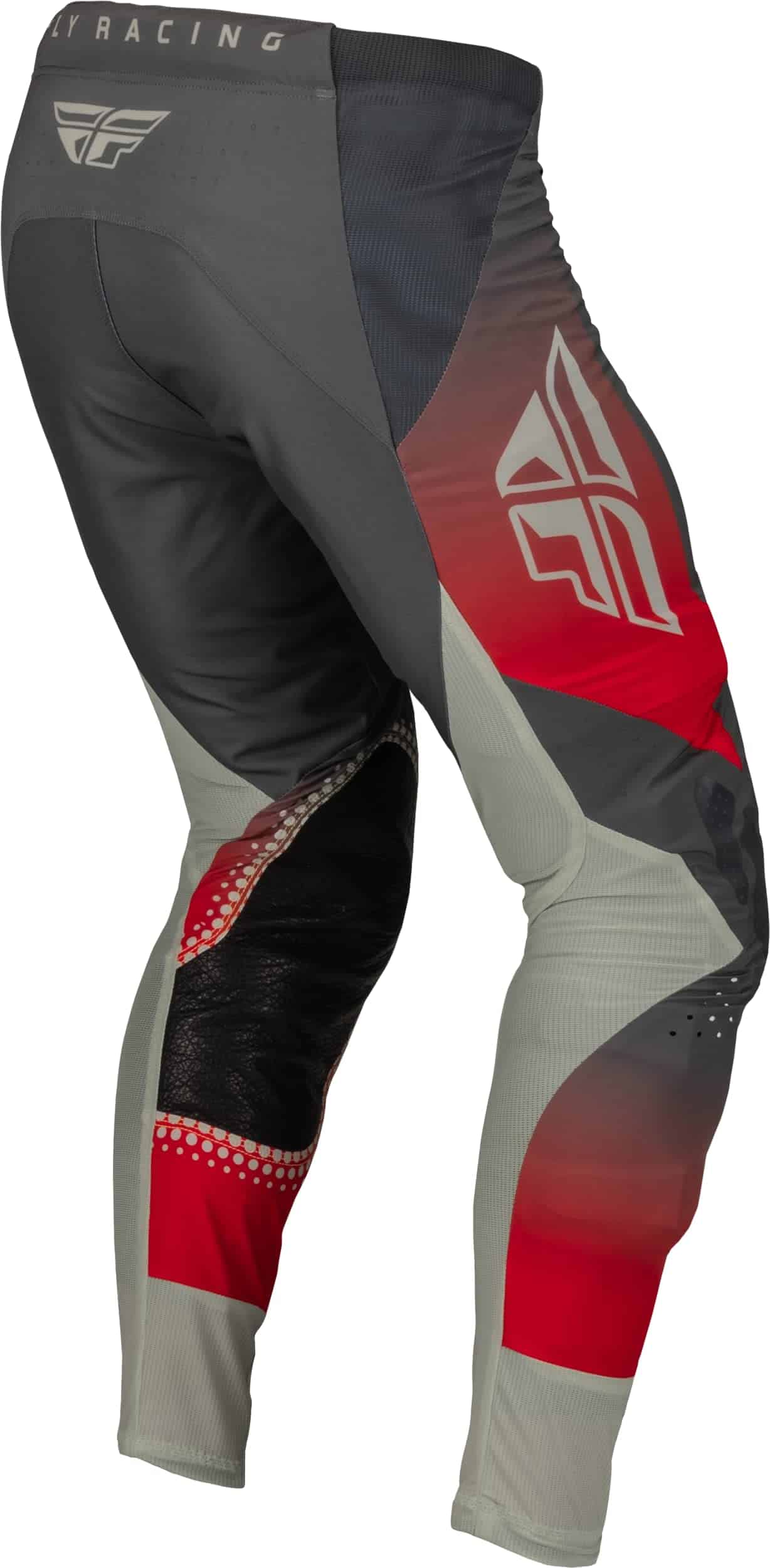 Pantalones Lite Fly Racing 2023 para Adultos (Rojo/Gris, 30) - Imagen 4