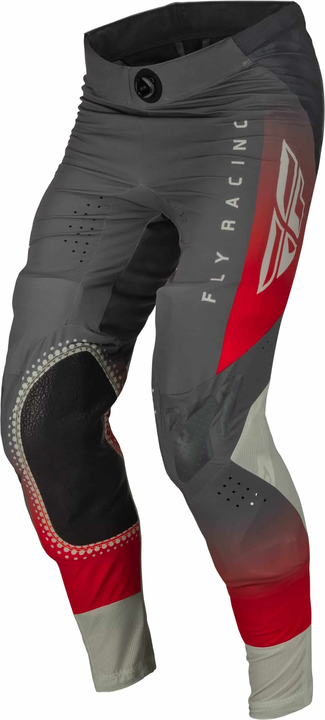 Pantalones Lite Fly Racing 2023 para Adultos (Rojo/Gris, 30) - Imagen 5
