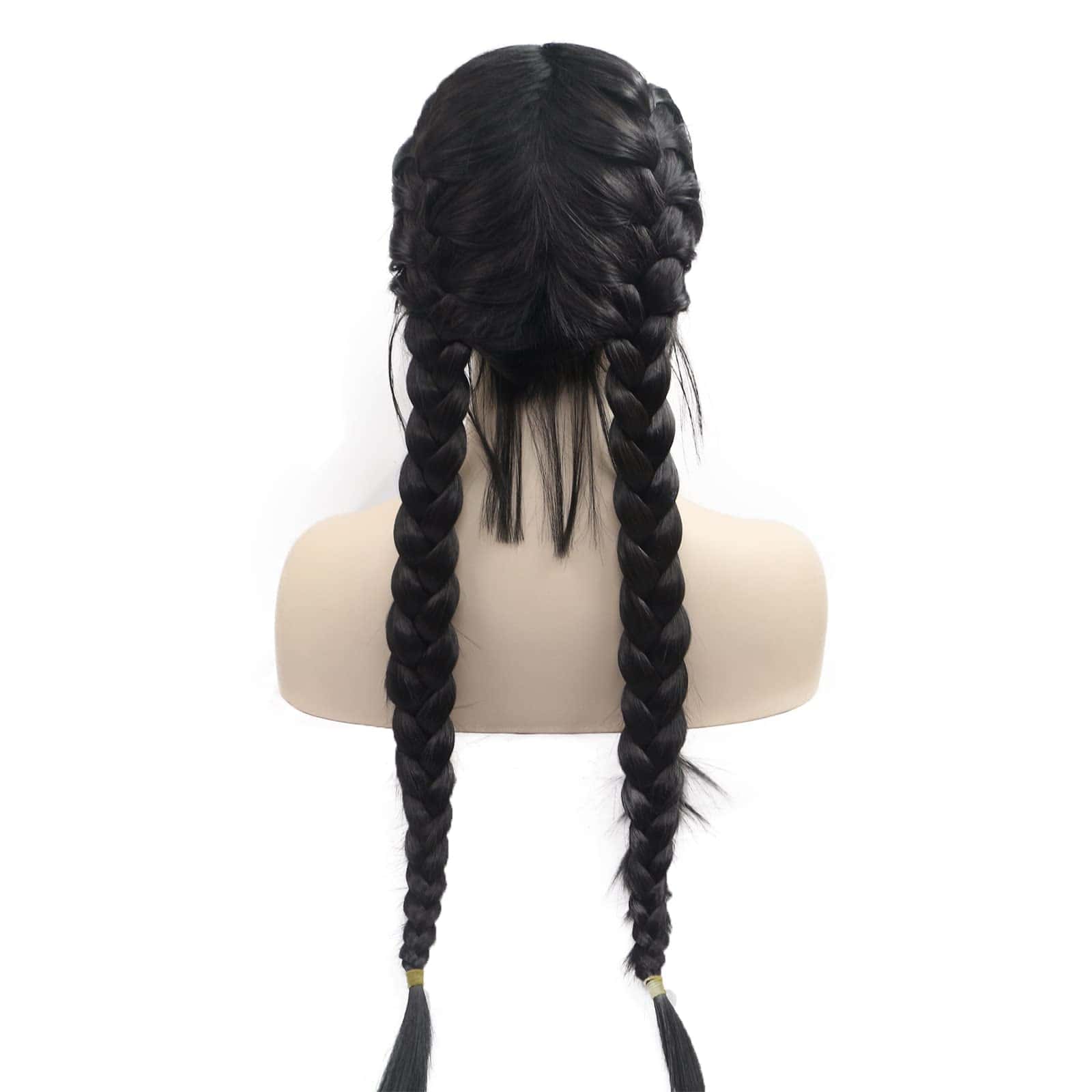 Pelucas Trenzadas Negras AFBeauty Pelucas Largas Trenzadas - Imagen 7