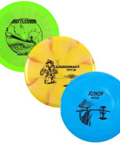Paquete Variado de Discos de Golf Remix Sport Plastic de 3