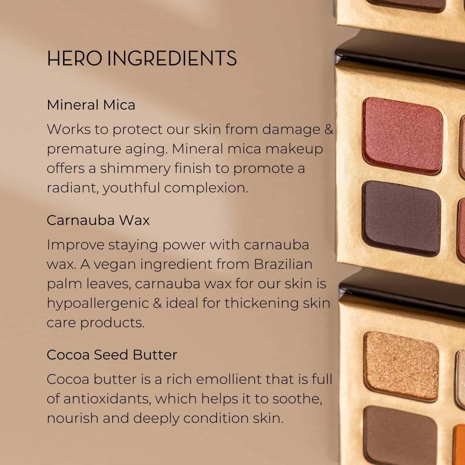 INIKA Eyeshadow Quad - Flowers | Pigmentos Minerales - Imagen 6