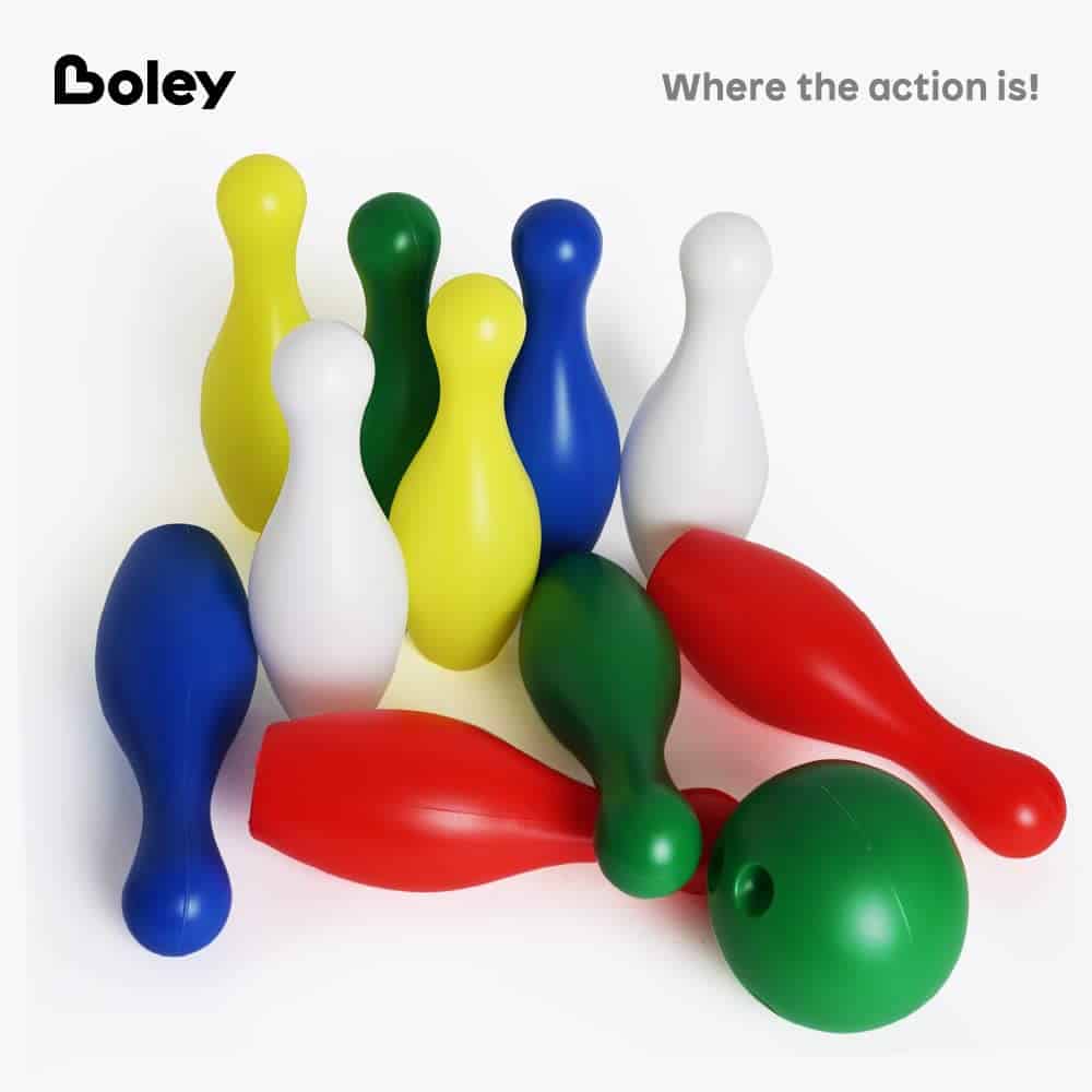 Set de bolos para niños de Boley - Juego de bolos para - Imagen 7