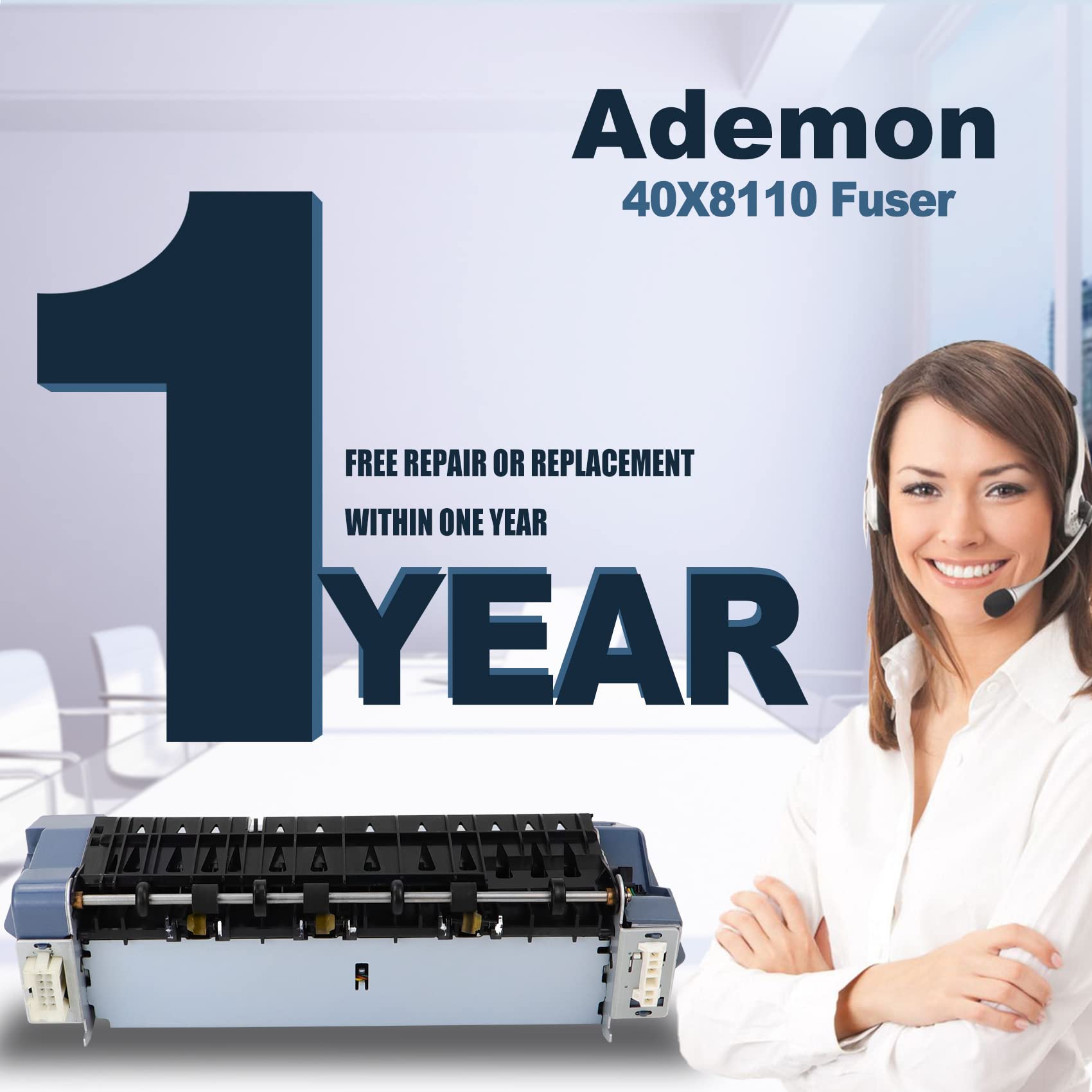 Unidad de fusor 40X8110 40X5093 para C734 C736 C746 C748 - Imagen 8