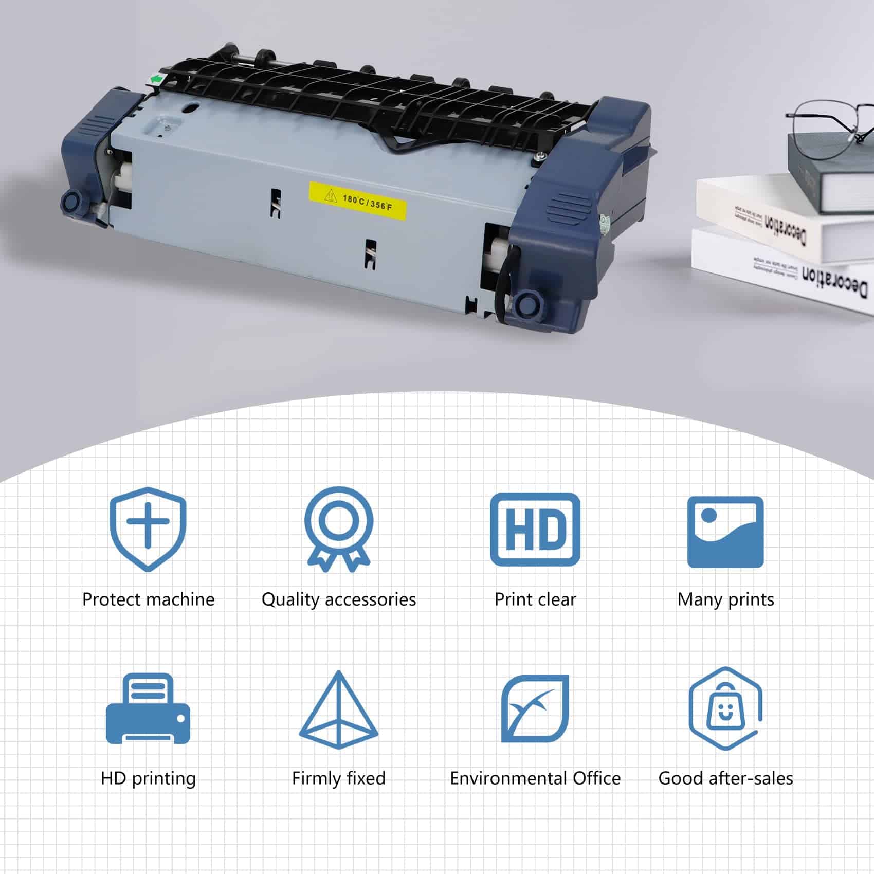 Unidad de fusor 40X8110 40X5093 para C734 C736 C746 C748 - Imagen 5