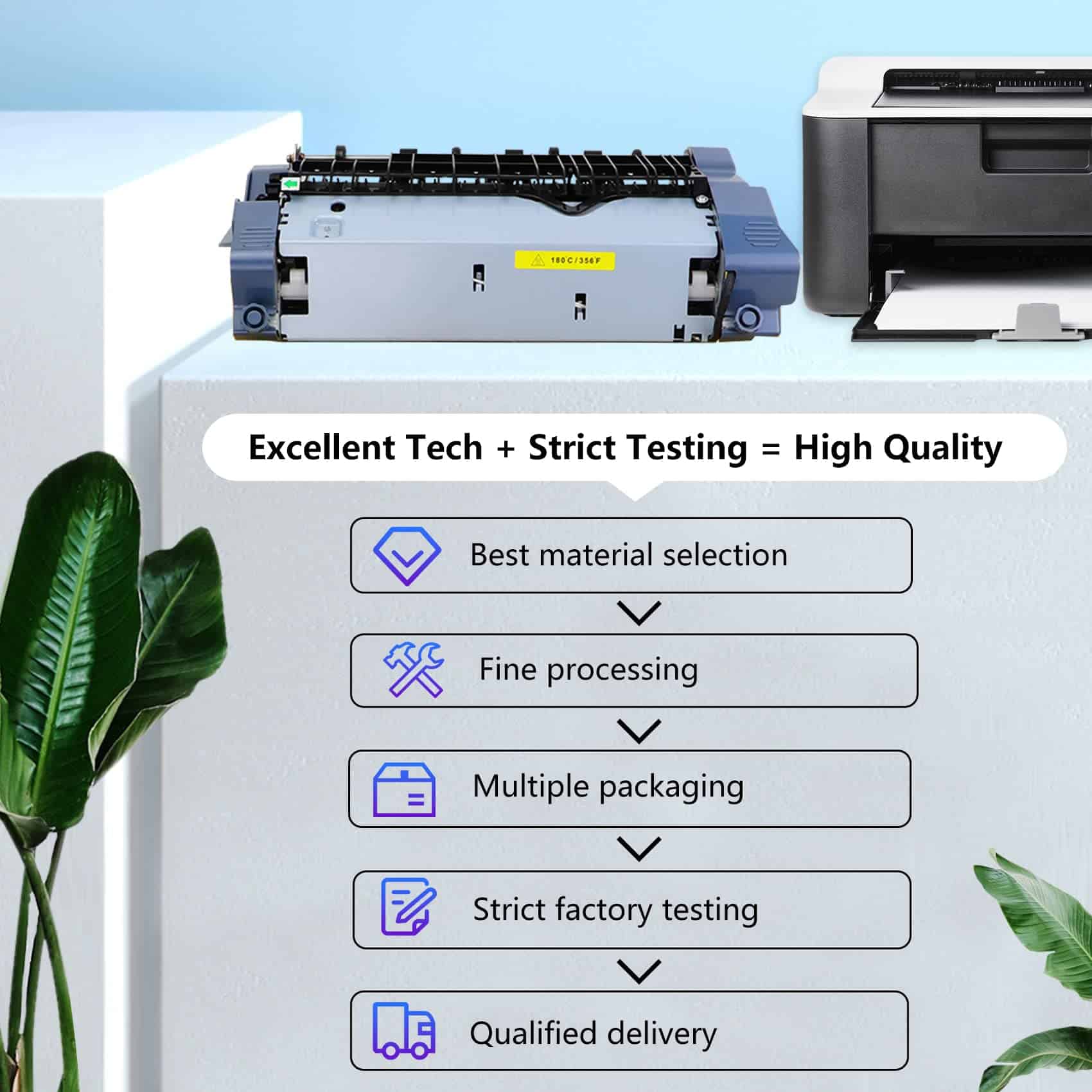 Unidad de fusor 40X8110 40X5093 para C734 C736 C746 C748 - Imagen 6