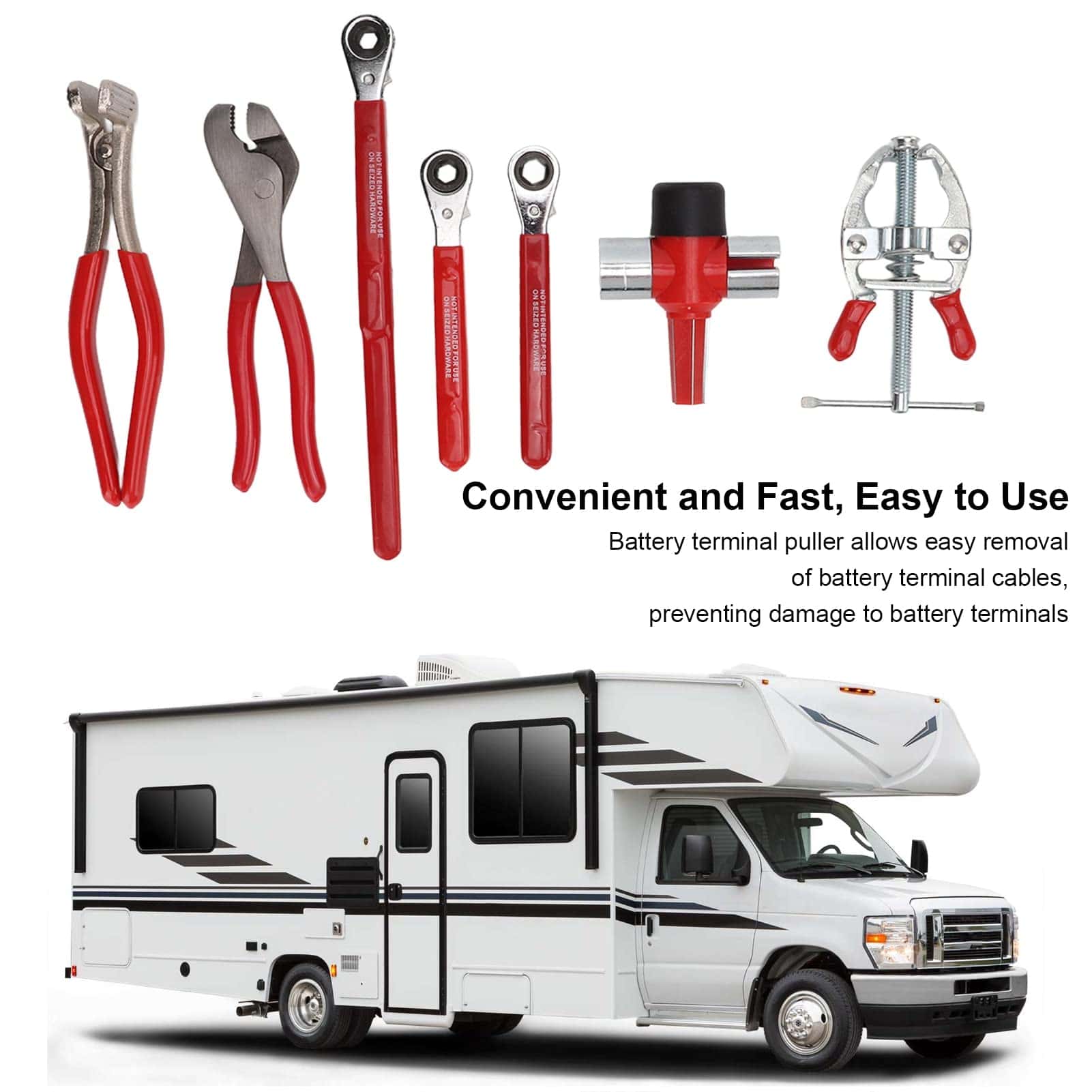 Juego de Herramientas de Servicio de Batería, 7 Piezas de - Imagen 6