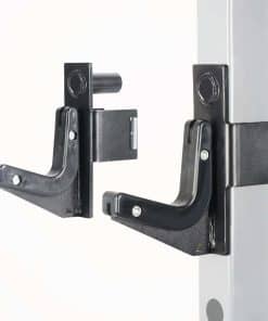 Ganchos J SYL Fitness para Rack de Potencia de 2x2" con