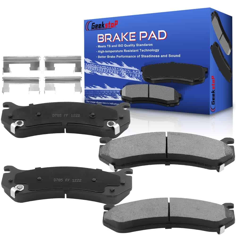 Set de 4 Pastillas de Frenos Delanteros de Cerámica para