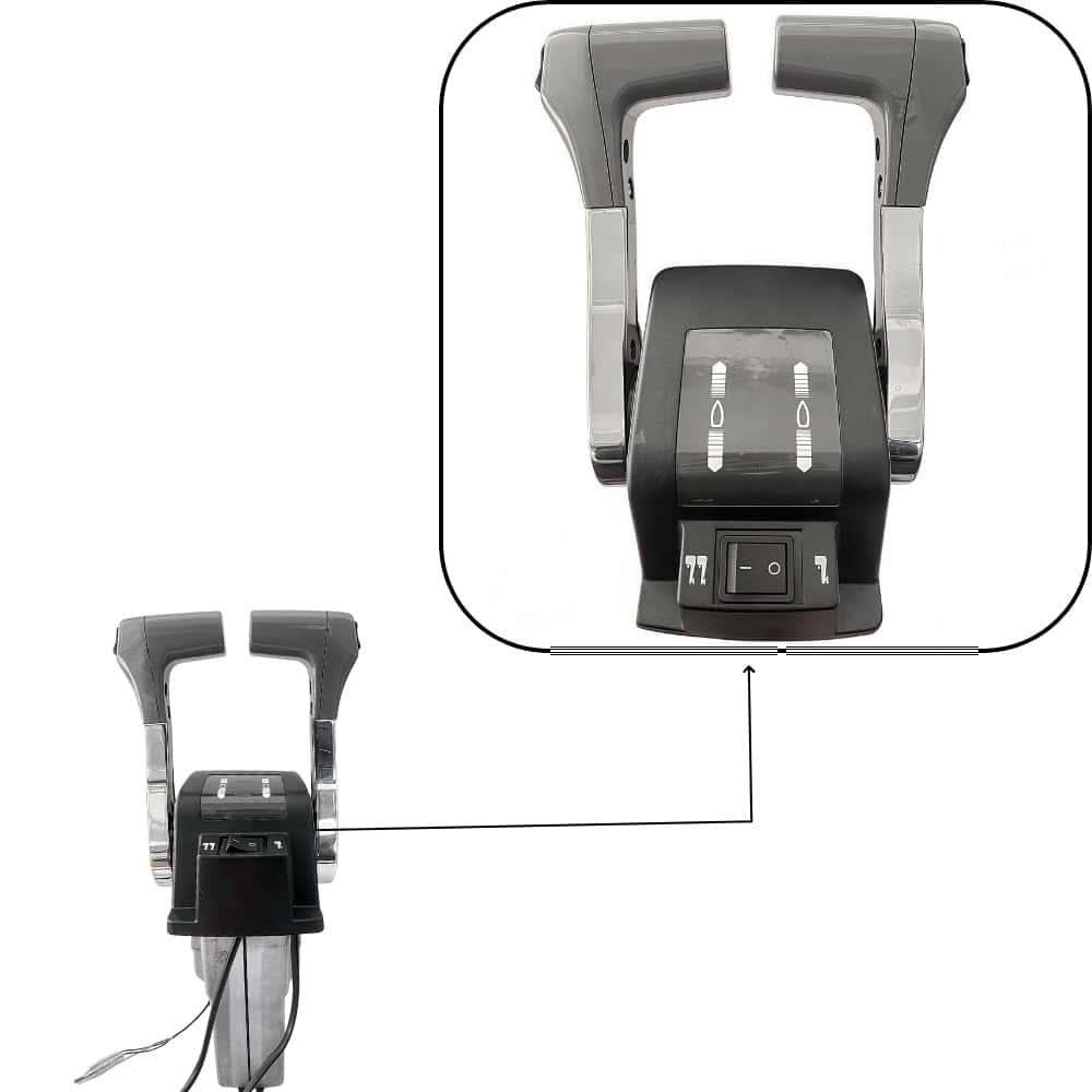 Control doble superior para motor fuera de borda Suzuki DT - Imagen 5