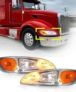 Conjunto de Faros delanteros WANLLY Peterbilt 386, Faros