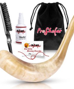 Set de Shofar ProShofar (Bolsa de terciopelo, Spray