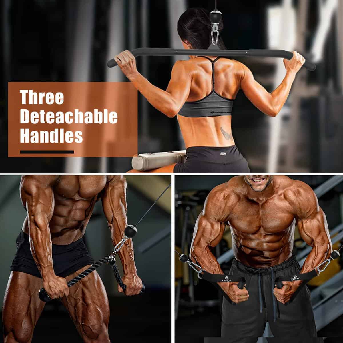 Sistema de Polea de Peso SERTT para Gimnasio, Polea Pro - Imagen 8