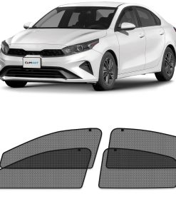 CLIM ART Cortinas Magnéticas para Ventanas -Negro