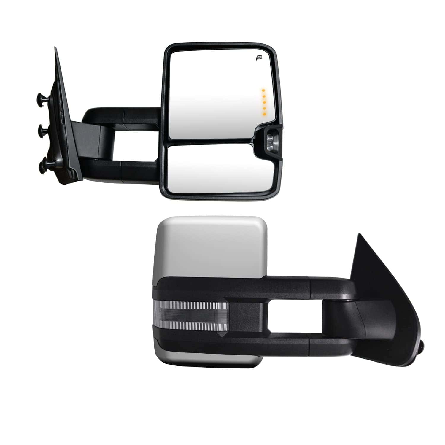 Espejos de Remolque SUPDM Compatibles con Chevy Silverado