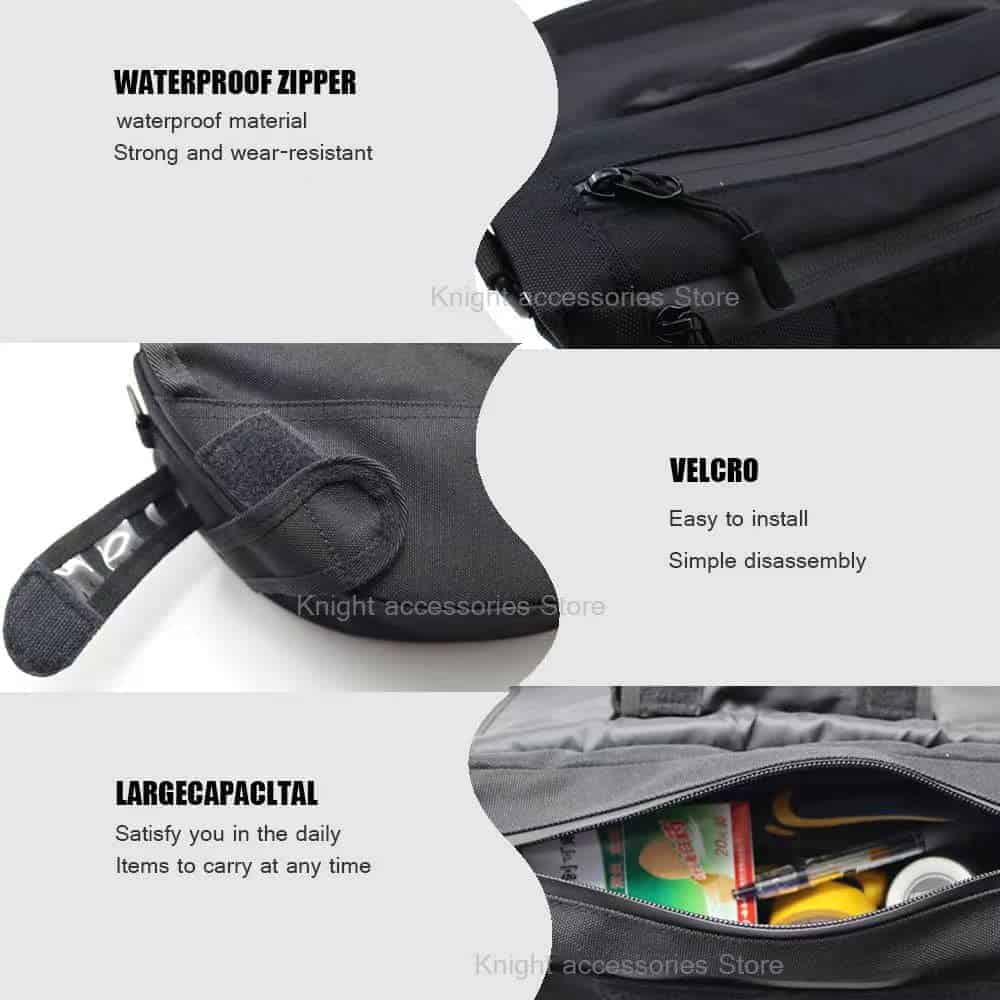 Bolso de Manillar para Motocicleta Impermeable Moderno - Imagen 7