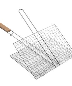 Cesta de Parrilla BBQ, Cesta de Parrilla Portátil, Cesta de