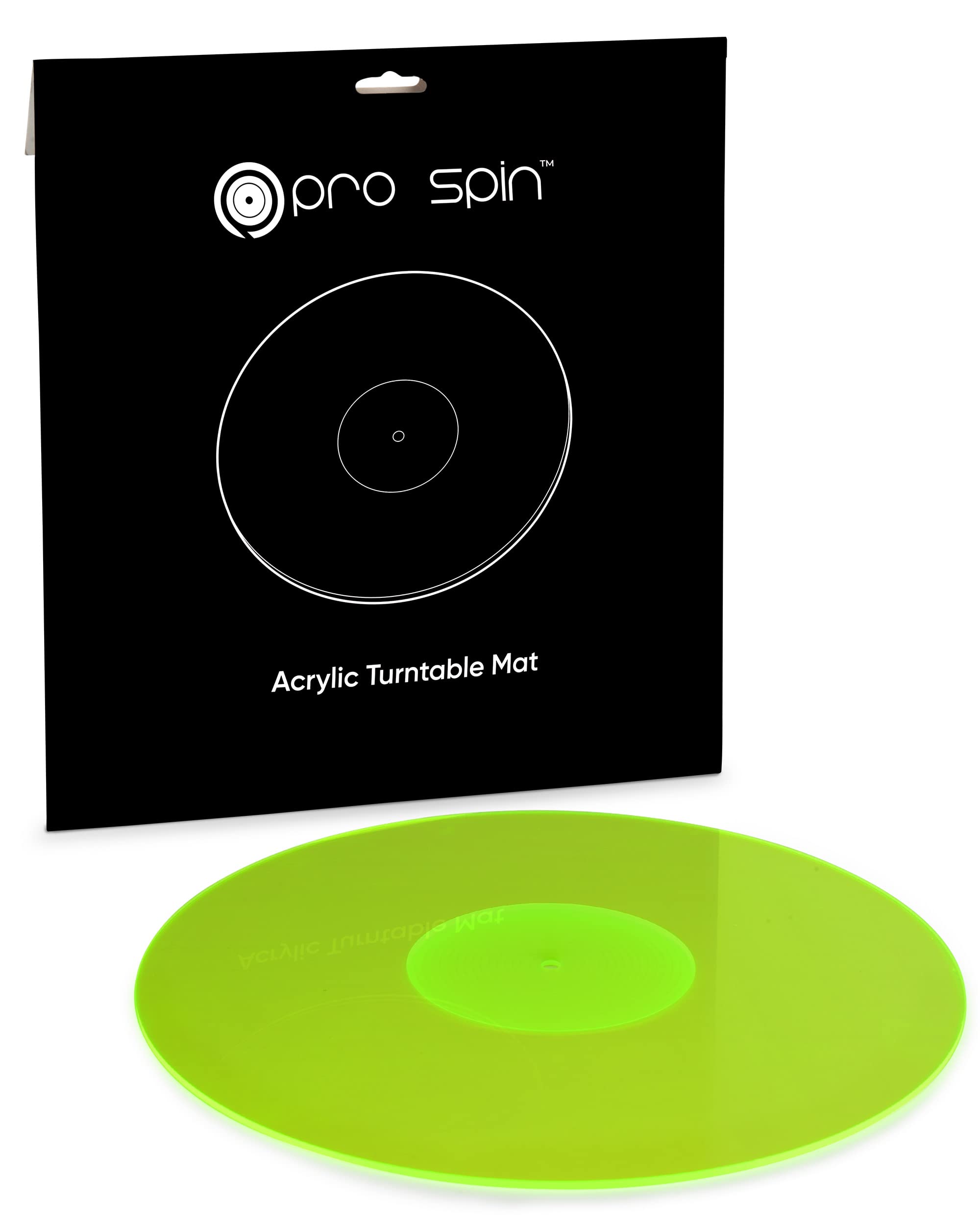 PRO SPIN Tapete Giratorio de Acrílico con Resplandor Verde - Imagen 8